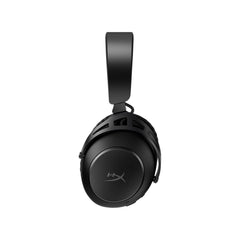 Black cloud alpha 2 wireless gaming headset with HyperX logo on a white background