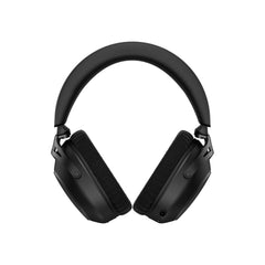 Black over-ear cloud alpha 2 gaming headphones on a white background